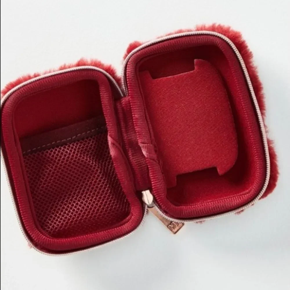 Faux Fur Earbud Case